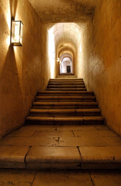 Jeronimos Cloisters Back Stairway